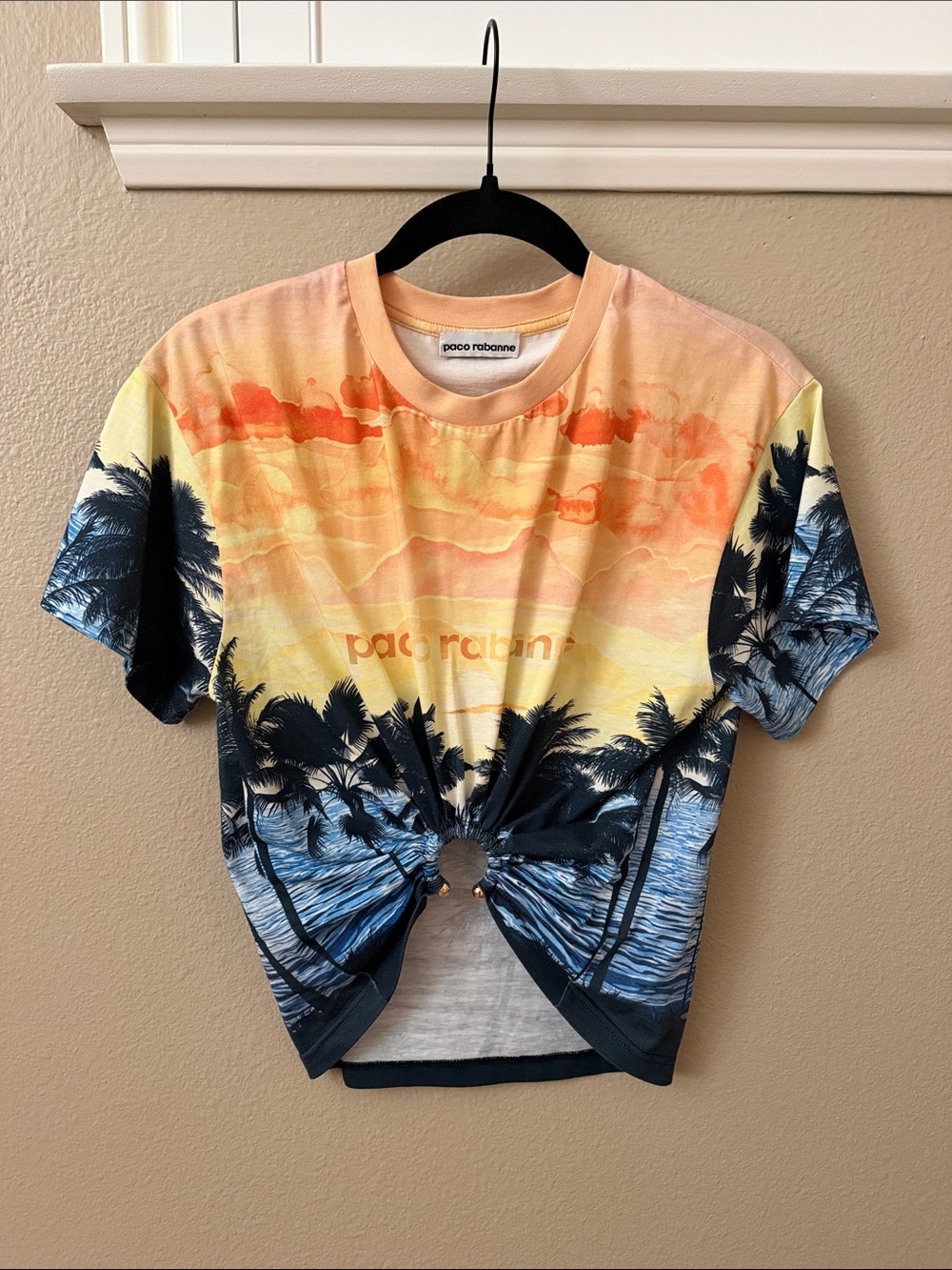 Paco Rabanne Sunset Palm Ring Tee